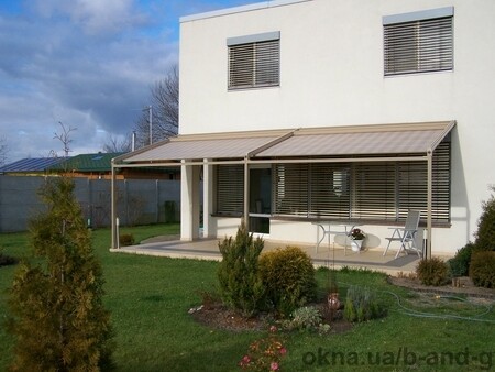 Пергола+раффшторы